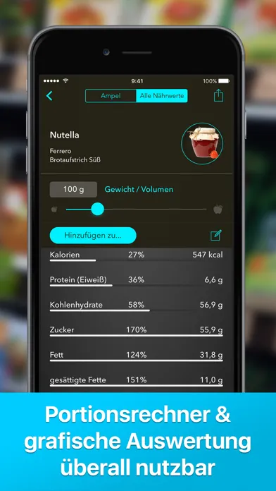 ภาพหน้าจอของ FoodCheck - Lebensmittelampel