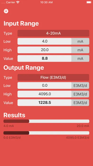 Tangkapan skrin Four To Twenty: mA/V Converter