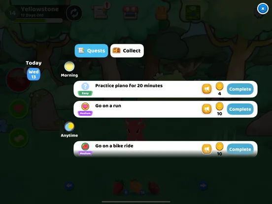 Tangkapan skrin Joon Pet Game iPad 