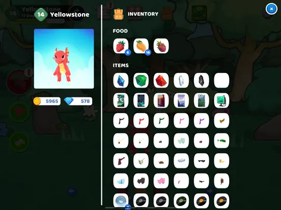 Tangkapan skrin Joon Pet Game iPad 