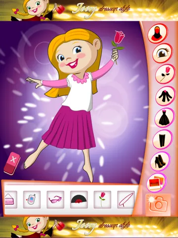 Tangkapan skrin Joory Dress Up Style for girls  لعبة تلبيس العروسة جوري للبنات iPad 
