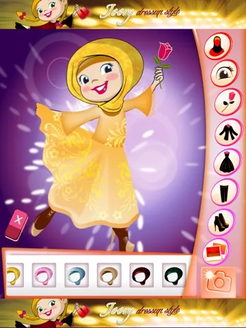 Tangkapan skrin Joory Dress Up Style for girls  لعبة تلبيس العروسة جوري للبنات iPad 