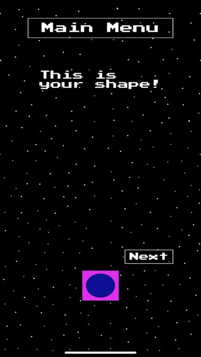 Tangkapan skrin Astral Shapes
