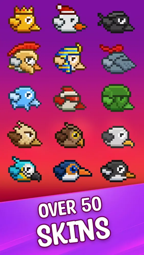 Zrzuty ekranu Pixel Birdy - Funny Tap Game