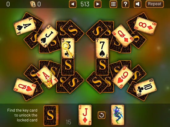 3000 TriPeaks Solitaire Games iPad  स्क्रीनशॉट