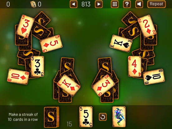 3000 TriPeaks Solitaire Games iPad  स्क्रीनशॉट