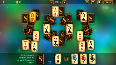 3000 TriPeaks Solitaire Games स्क्रीनशॉट