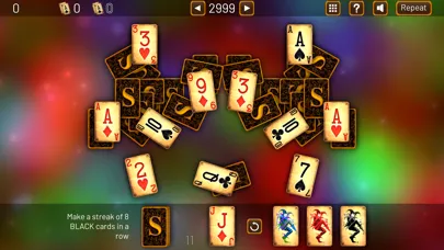 3000 TriPeaks Solitaire Games स्क्रीनशॉट