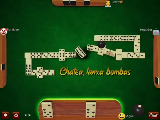 Capturas de tela do Dominó en Español iPad 