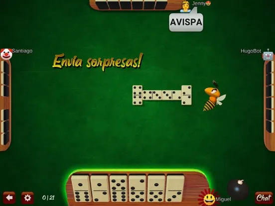 Capturas de tela do Dominó en Español iPad 