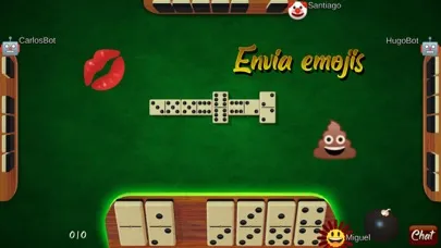 Capturas de tela do Dominó en Español