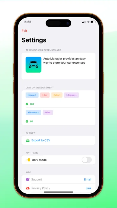 Tangkapan layar Auto Manager