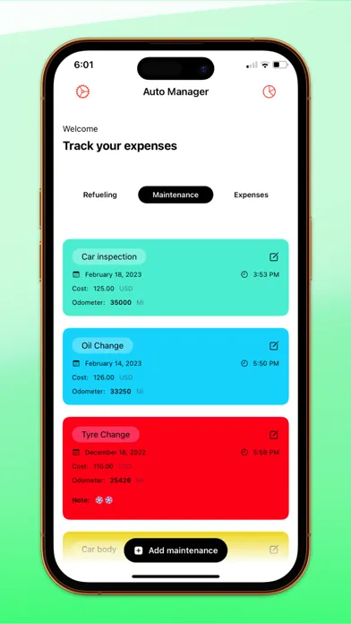 Tangkapan layar Auto Manager