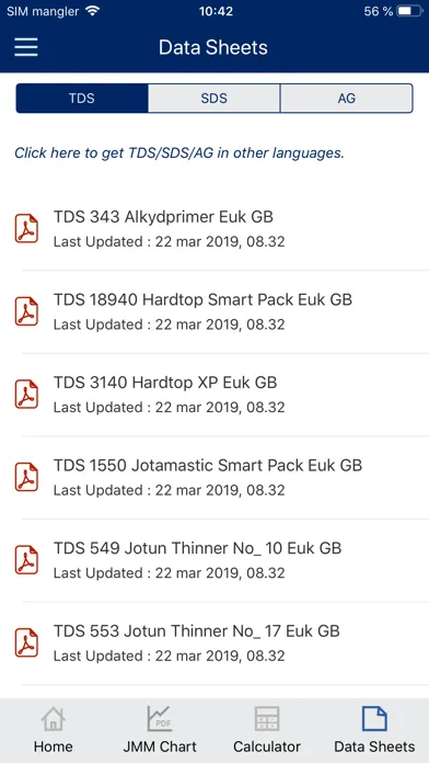 Tangkapan layar Jotun Maintenance Manual