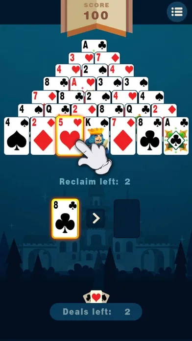 Pyramid Solitaire Puzzle Ekran Görüntüleri