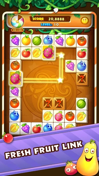 Ảnh chụp màn hình của Fruit Link - Pair Match Puzzle