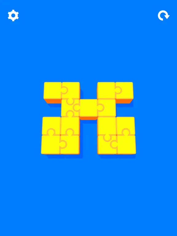 Zrzuty ekranu Jigsaw Split iPad 