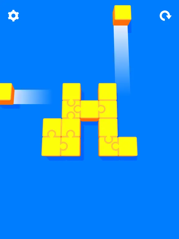 Zrzuty ekranu Jigsaw Split iPad 