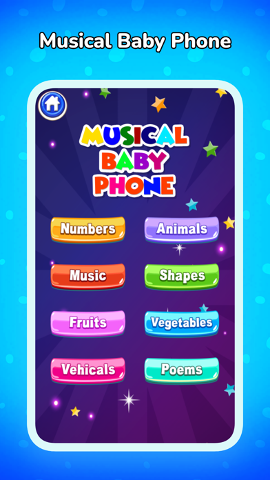 Скриншоты Musical Baby Toy Phone Games