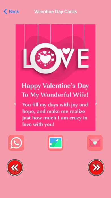 Capturas de pantalla de Valentine Day eCards & Wishes