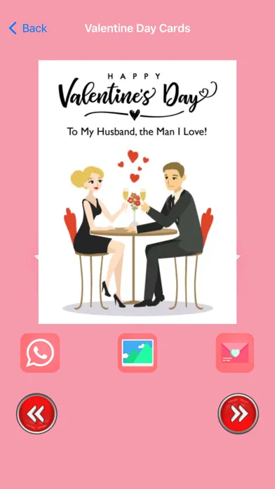 Capturas de pantalla de Valentine Day eCards & Wishes