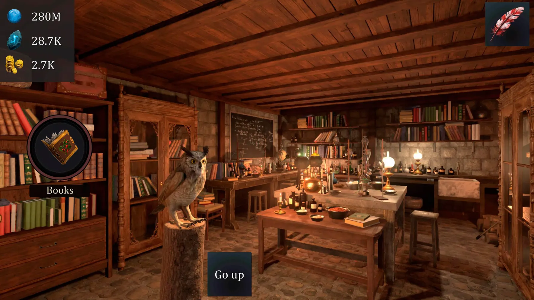 Ảnh chụp màn hình của Wizards Greenhouse Idle