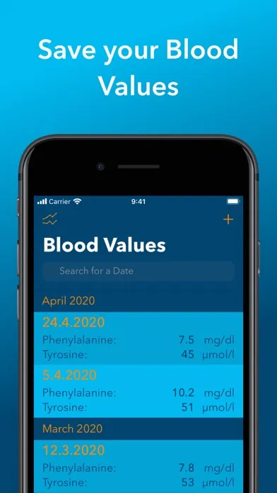 Скриншоты DietAssistant for PKU