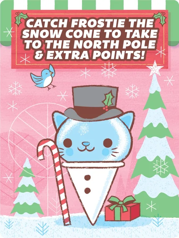 Kitty Cones Christmas iPad  স্ক্রিনশট