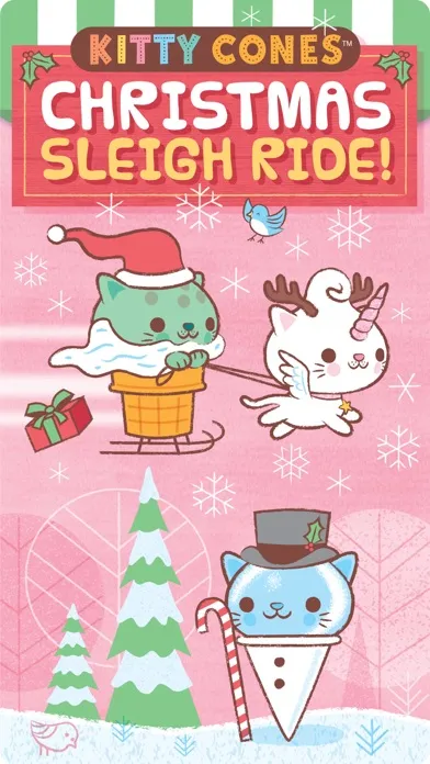 Kitty Cones Christmas স্ক্রিনশট