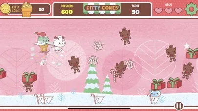 Kitty Cones Christmas স্ক্রিনশট
