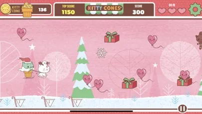 Kitty Cones Christmas স্ক্রিনশট