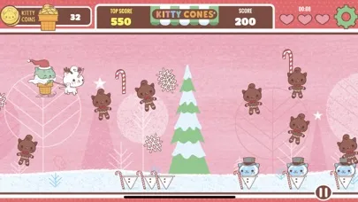 Kitty Cones Christmas স্ক্রিনশট