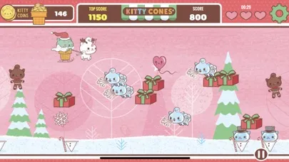 Kitty Cones Christmas স্ক্রিনশট