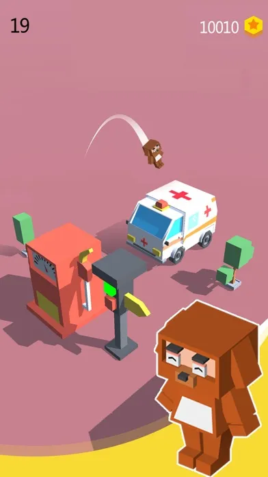 Capturas de tela do Jumping Block Guy