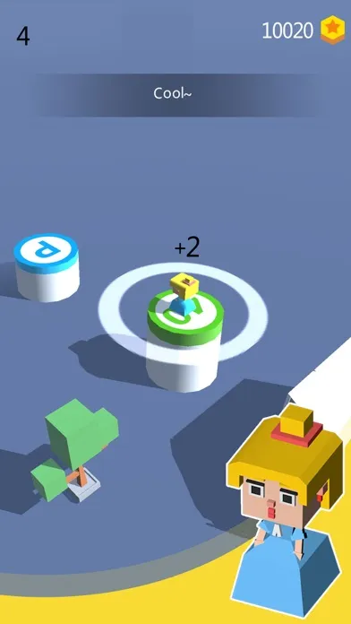 Capturas de tela do Jumping Block Guy
