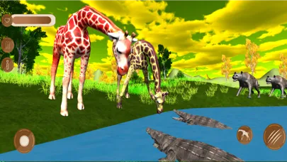 Wildlife Giraffe Safari Game应用截图