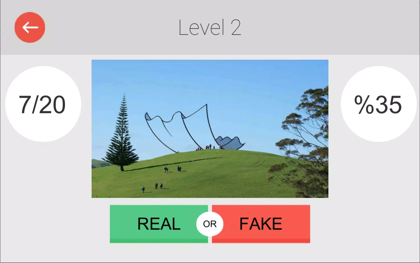 Real or Fake: Photoshopped Pic 스크린샷