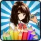 Coloring Manga Anime Cute