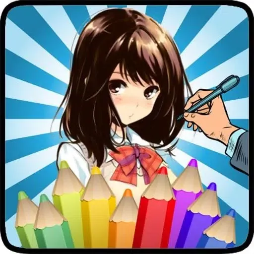 Coloring Manga Anime Cute應用截圖