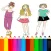 Coloring Fashion Girls