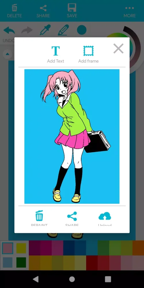 Coloring Manga Anime Cool 스크린샷