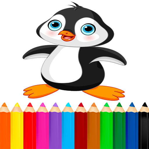 Coloring Penguins Coloring Penguins
