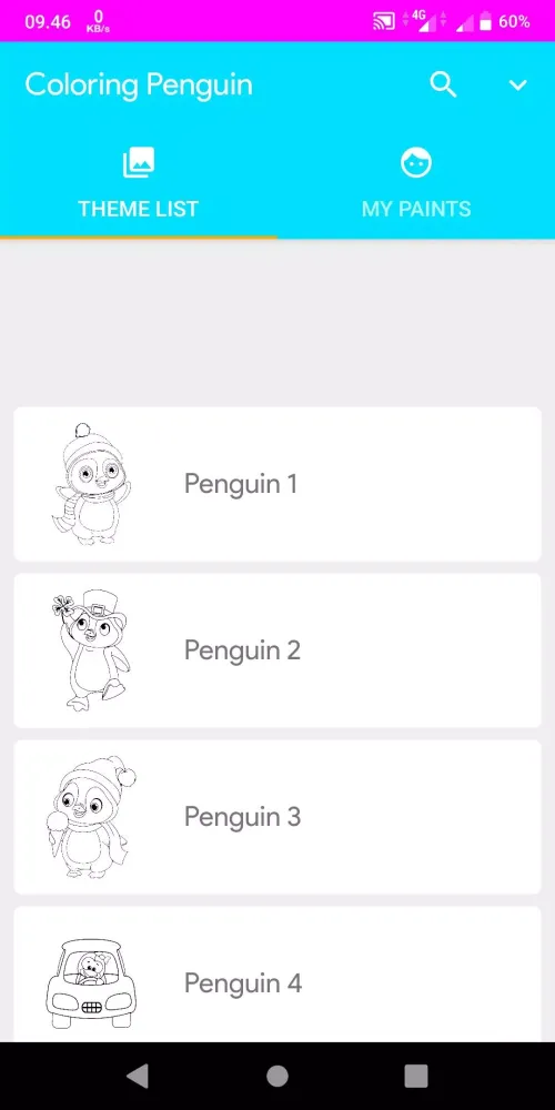 Screenshot di Coloring Penguins