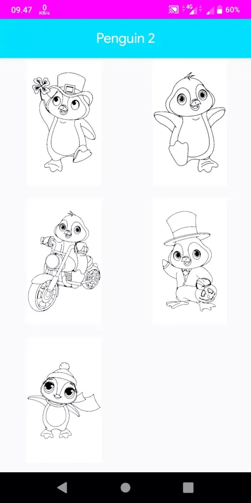 Screenshot di Coloring Penguins