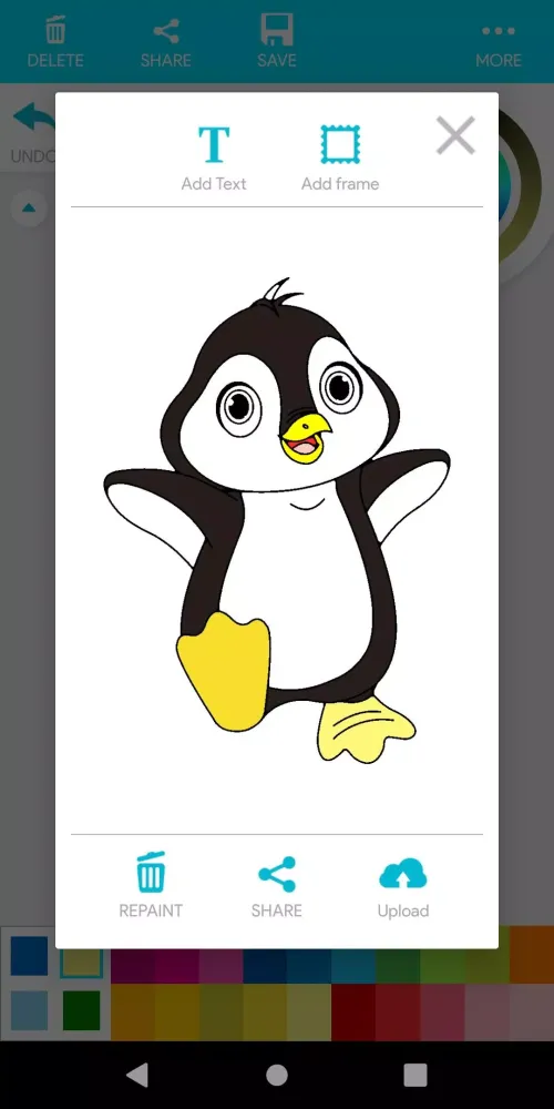 Screenshot di Coloring Penguins