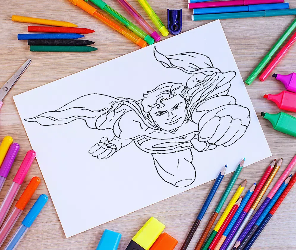 Zrzuty ekranu How To Draw Superhero and Logo