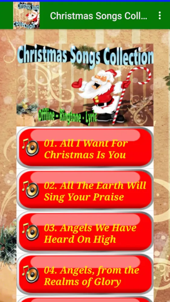 Christmas Songs Collection应用截图