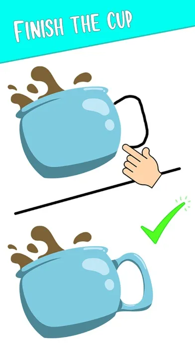 Just Draw : Draw Missing Part Ekran Görüntüleri