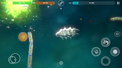 Bionix: Spore Evolution Sim 3D スクリーンショット