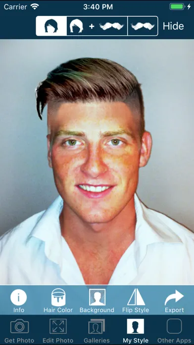 Hair and Beard Styles PRO سکرین شاٹس